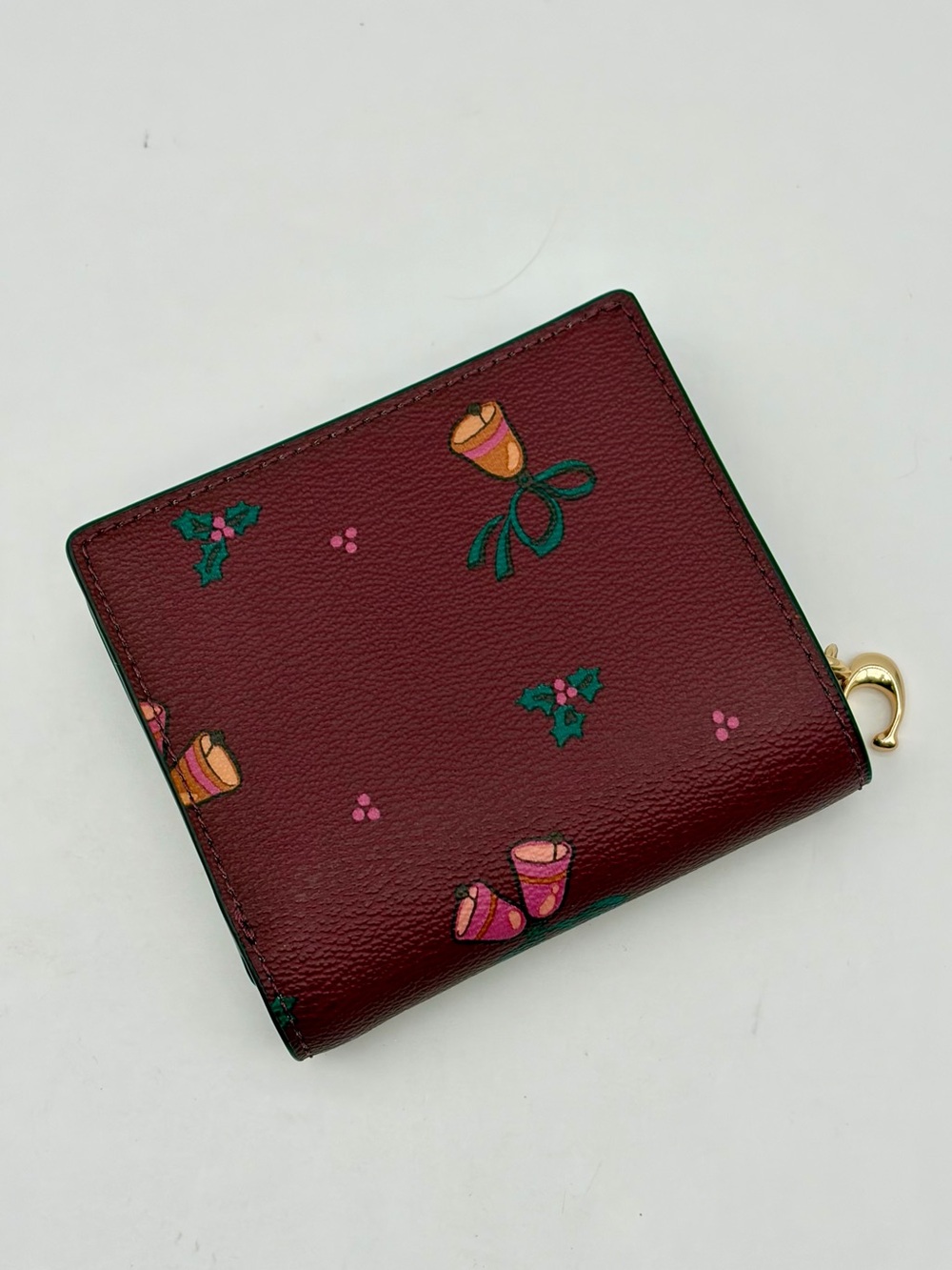 Coach Compact Snap Wallet - Picture 2 of 14